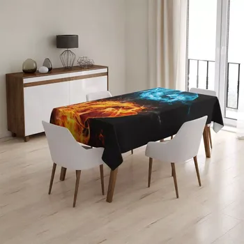 ubrus Sablio Ubrus Ohnivé pěsti - 90x90 cm