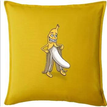 Polštář Úchylný banán (Hana-creative) - Polštář 50x50 - 50x50 - Pouze potah ( Žlutá )