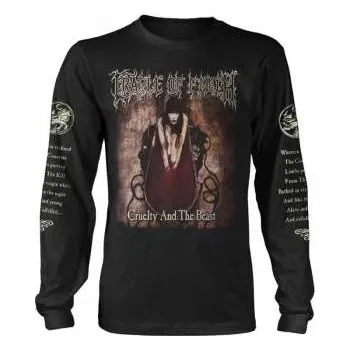 Merch Cradle Of Filth: Tričko S Dlouhým Rukávem Cruelty And The Beast (2021) M 2021