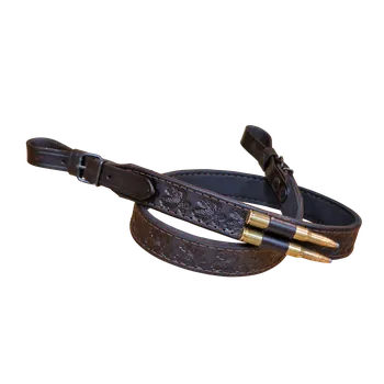 Příslušenství pro sportovní střelbu Zubíček řemen na zbraň s poutky na náboje Šíře: 3 cm, Podšití: řemen podšitý gumou, řemen na zbraň s poutky na náboje: poutka na 2 brokové náboje