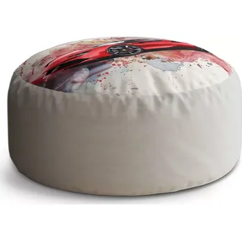 Taburet Sablio Taburet Circle Ferrari Paint: 38x48 cm