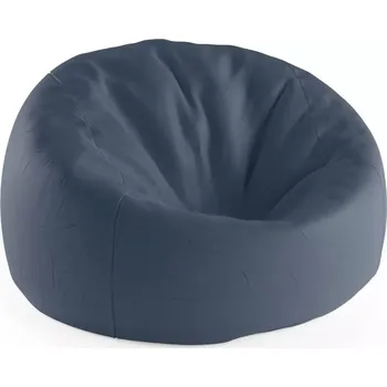 Sedací pytel Sablio Sedací vak Cocoon Tmavě modrá - 115 x 75 x 45 cm