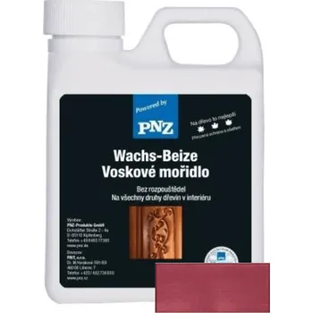 Mořidlo PNZ Voskové mořidlo korallenrot / korálově červená 10 l