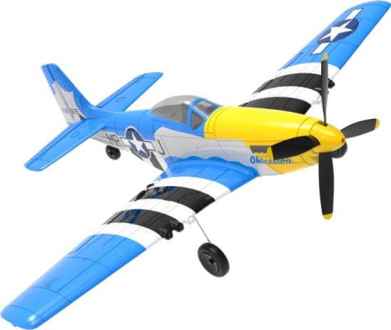 Letadlo na dálkové ovládání Mustang P51D IQ models - RC_322818 RTF 1:10