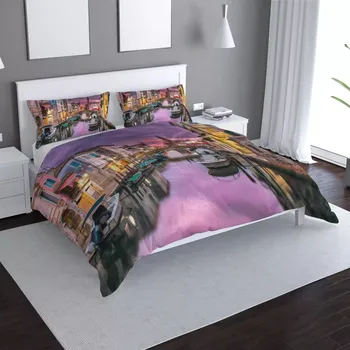 Povlečení Sablio Povlečení Benátky - 140x220 / 90x70