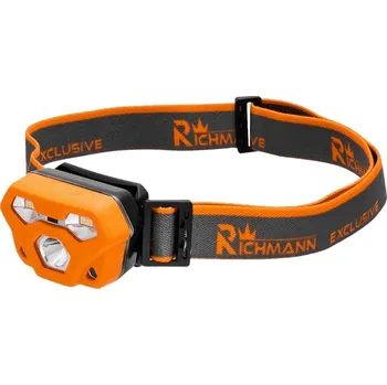 Čelovka Svítilna čelovka LED 300lm - 1000mAh RICHMANN