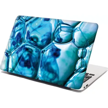 samolepka Sablio Samolepka na notebook Modré bubliny - 29x20 cm