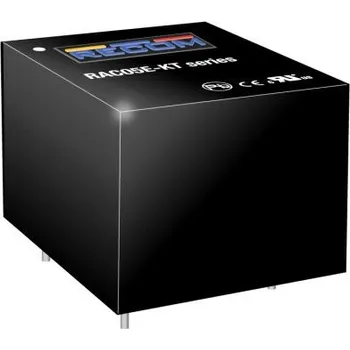 Měnič napětí AC/DC převodník RAC05E-24SKT 208mA až 24 V DC, počet kolíků: 4, 1,07"x1,26"