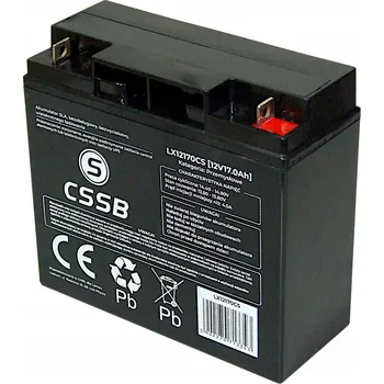 Záložní baterie AKUMULÁTOR AGM VRLA 12V 17Ah PRO UPS, AUTÍČKA, HRAČKY, TRAKTŮRKY, SEKAČKY