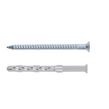 Hmoždinka Hmoždinka rámová 8x80 se zápustným límcem a vrutem se zápustní hlavou, TX30 12x80 12 8x85