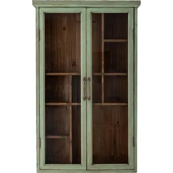 Komoda Bloomingville Komoda se zásuvkami 50 x 13,5 x 80 cm zeleň