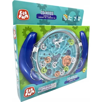 Hlavolam Elefun 3D Bludiště Labyrint 3D Logická Hra Hračka