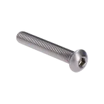 Nerezový šroub (M10x100mm) půlkulatá hlava, imbus, DIN7380 /AISI304 M10x50 M10/50