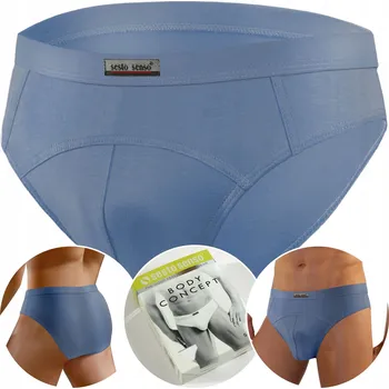 Pánské spodní prádlo Pánské slipy bavlněné, tvarované, netlačící slipy Sesto Senso *M