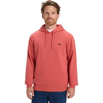 Pánské oblečení mikina Quiksilver Basic Hoodie - MMZ0/Mineral Red L