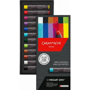 Pastelka Pastelky Caran d'Ache Neoart 6901, 12 barev