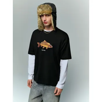 Oblečení a móda Tričko s&nbsp;potiskem - M - House - černá - 182HC-99X