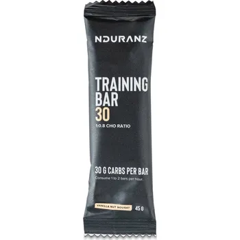 Energetická tyčinka Nduranz Training Bar s příchutí bílá čokoláda 45 g, 1 ks