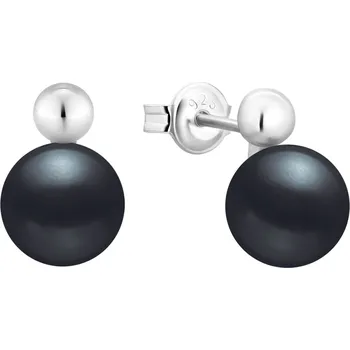 Náušnice GAURA PEARLS SK25366E-B