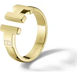 Tommy Hilfiger Luxusní zlatý prsten z oceli TH2700863 54 mm + 2 měsíce na vrácení zboží