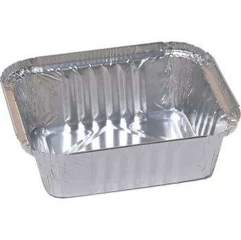Jednorázové nádobí Toppapír Hliníková miska ALU hranatá 435ml 146/121/40mm 100ks
