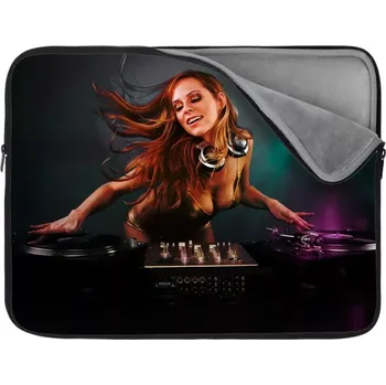 pouzdro na notebook Sablio Obal na notebook DJka - 17"