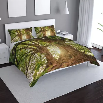 Povlečení Sablio Povlečení Stromy - 140x200 / 90x70