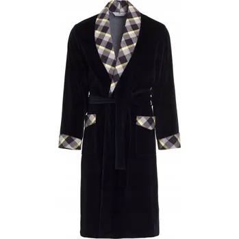 Pánský župan Pánský župan velurový - bavlněný RE-104 Tmavě modrý 1051 - S