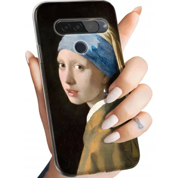 Pouzdro na mobilní telefon Zadní Kryt Hello Case pro LG G8s ThinQ hnědý