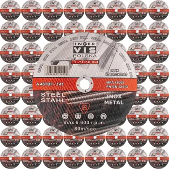 Příslušenství k brusce 50 ks ŘEZNÝ KOTOUČ NA KOV 230x2 INOX SILNÝ