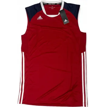 Pánské tričko Pánské volejbalové tričko top ADIDAS červené S