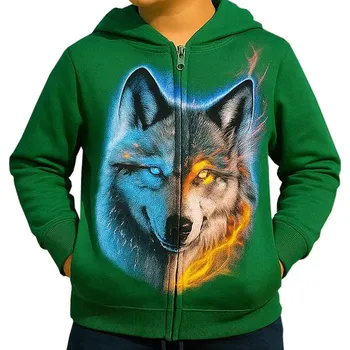 Chlapecká mikina Dětská mikina F-26 bavlna velikost 170