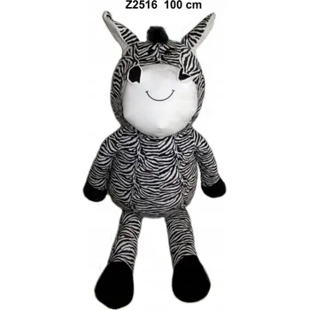 plyšák OBROVSKÁ PLYŠOVÁ ZEBRA XXL VELKÝ PLYŠÁK 140 CM