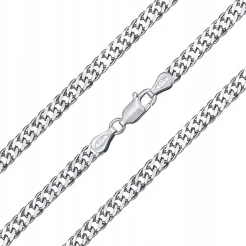 Řetízek Stříbrný řetízek 925 vzor Rombo 50 cm x 5.5 mm