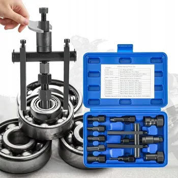 Stahovák Stahovák ložisek motocyklů Robustní nástroj na demontáž ložisek kol pro 25-65 mm