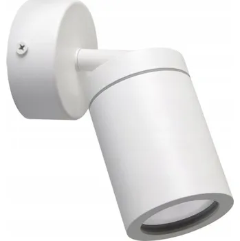 Nástěnné svítidlo Bílé koupelnové nástěnné svítidlo IP44 otočné TENOR GU10 20W Ideus 04068