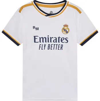 REAL MADRID Dres Real Madrid na domácí zápasy 23/24 - Dětské 6 LET BÍLÁ