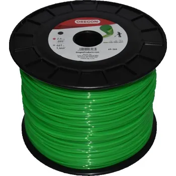 Struna do sekačky Žací struna zelená kulatá Oregon 2,4 mm x 441 m