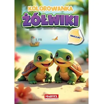 První čtění Żółwiki z naklejkami. Kolorowanka - Maciej Ratajczyk