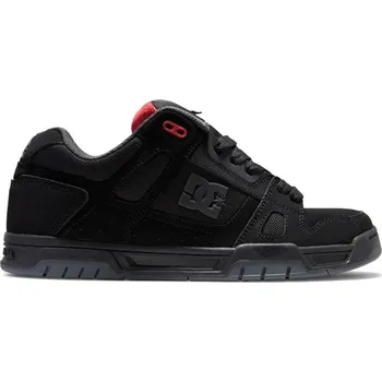 Pánská tenisová obuv Dc shoes pánské boty Stag WNT Black / Grey / Red | Černá | Velikost 46 EU