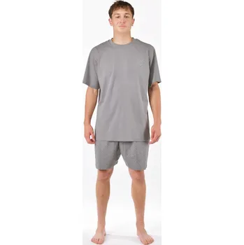 Pánské pyžamo krátké 79194P šedé vel.M - Gina