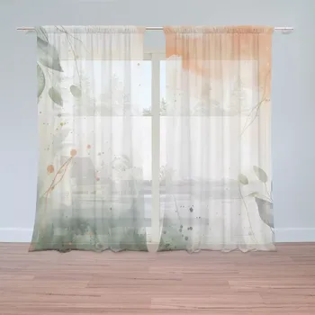 Záclona Sablio Záclony Lesní mlha: 2ks 150x250cm