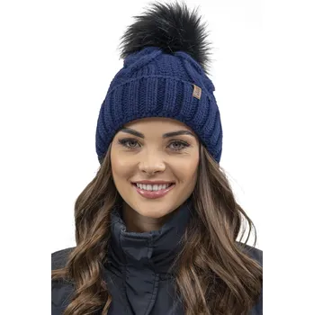 Čepice Dámská čepice Vivisence 7014 Barva: Modrá - tmavě, Velikost: UNI