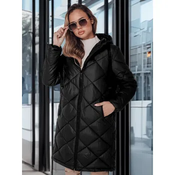Dámská zimní bunda s kapucí SNOWVIBE Dstreet TY4989 Barva: Černá, Velikost: S