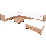 ZBXL Sedací souprava 27 kusů přírodní ratan