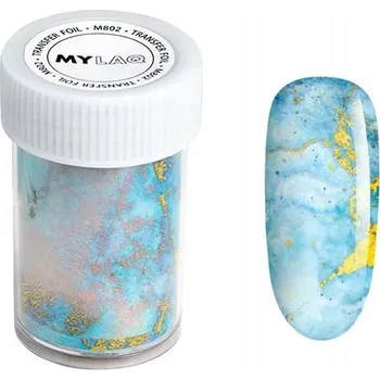 Potravinová fólie Transferová Fólie MylaQ My Abstract 3 modrá