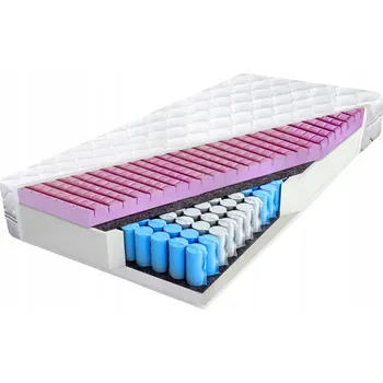 Matrace Matrace s taštičkovými pružinami MATERACE Z GÓR 120 x 180 x 24 cm H2 , H3