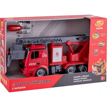 autíčko Hasičské auto k sestavení Smily Play Hasičský vůz