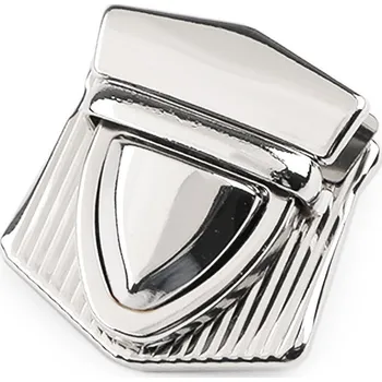 Sada zapínání na tašku 33x41 mm, barva 1 nikl