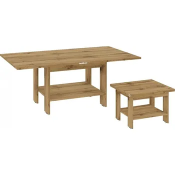 Konferenční stolek nabyteo Konferenční stolek rozkládácí SAFRAN Barva: ořech - světlý